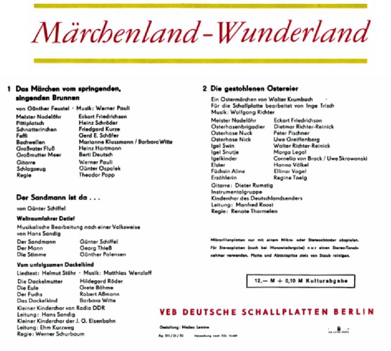 Märchenland-Wunderland